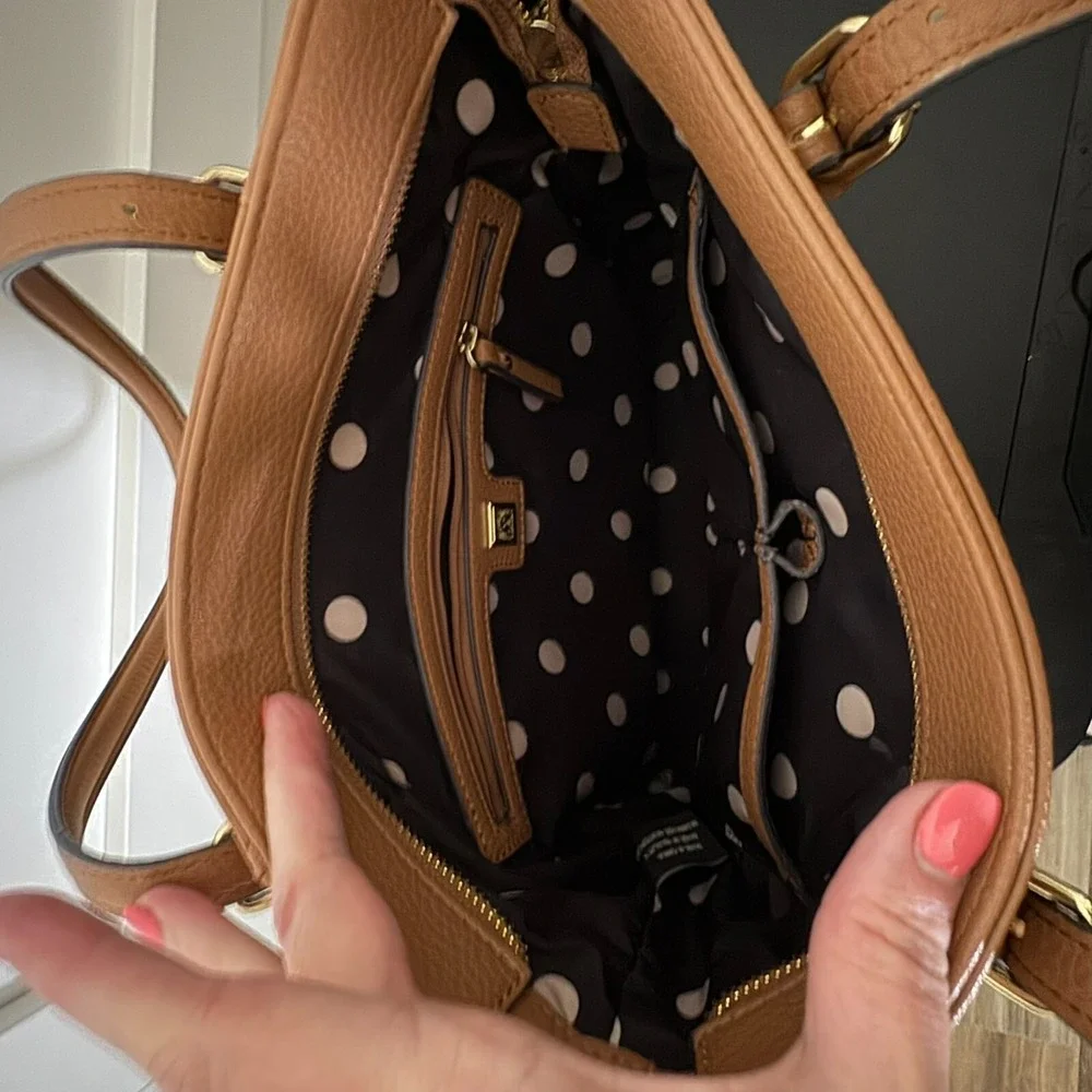 Anne Klein Shoulder Bag‎ Purse Tan